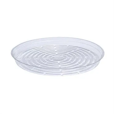 12" Clear Vinyl Plant Saucer