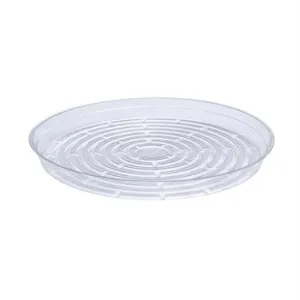 12" Clear Vinyl Plant Saucer