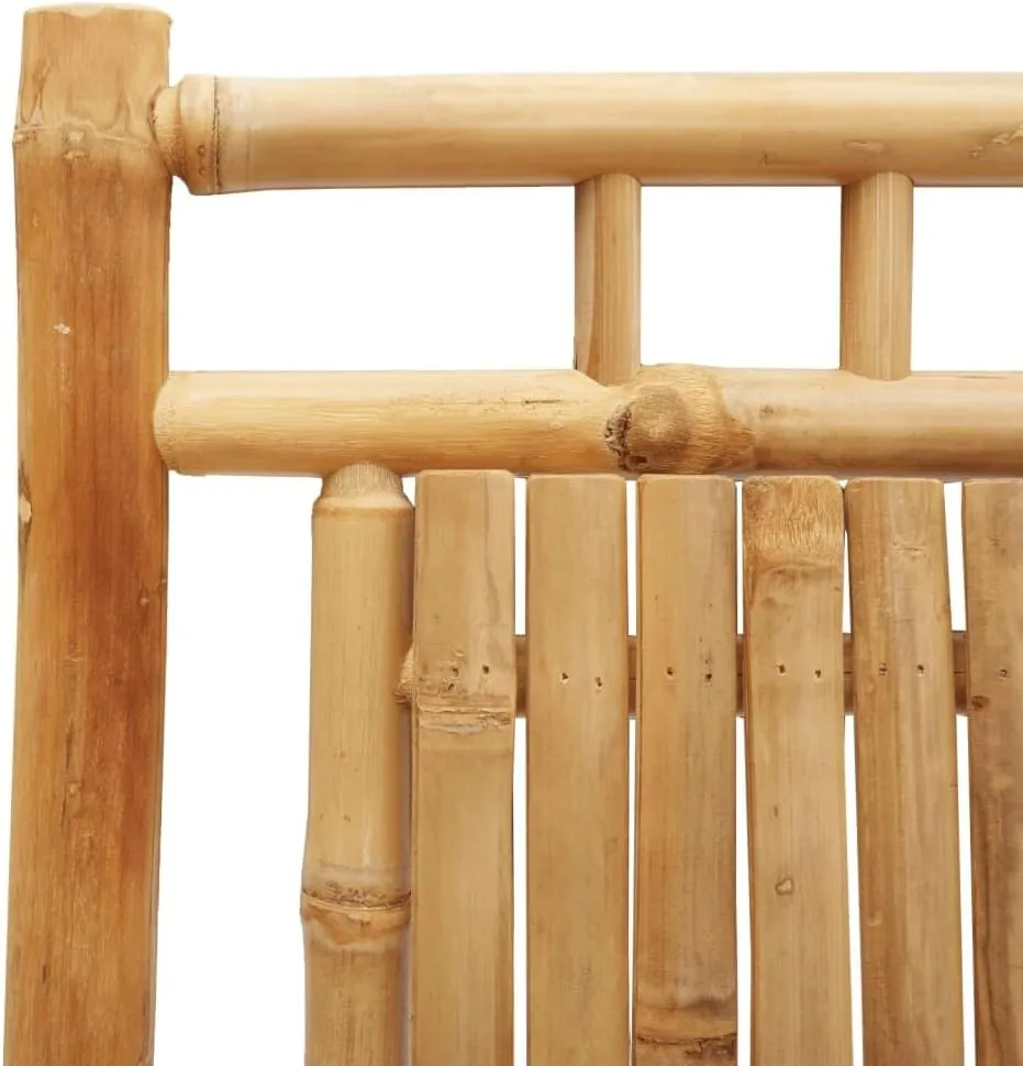 2-Pack Bamboo Folding Patio Chairs Outdoor Furniture 18.1"x26"x39" Foldable Garden Chairs for Poolside Camping Beach Dining Comfortable Lounge Seating