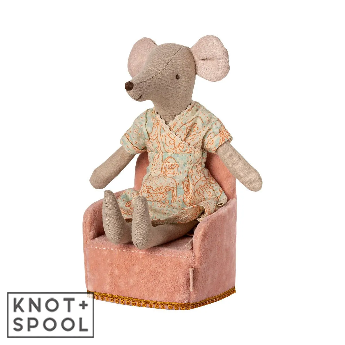 2025 Maileg Mouse Rose Folding Chair
