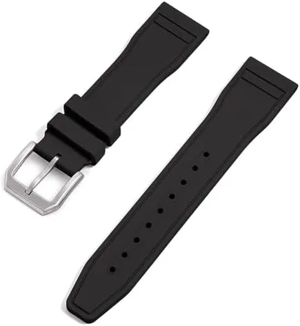 20mm 21mm 22mm Grade Fluororubber FKM Watch Strap Diving Waterproof Quick Release Watchbands