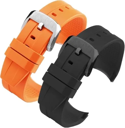 22mm Silicone Watch Bands for Tissot T120417 T120407 Quartz Dial Rubber Sport Men Watch Strap Watchband Waterproof
