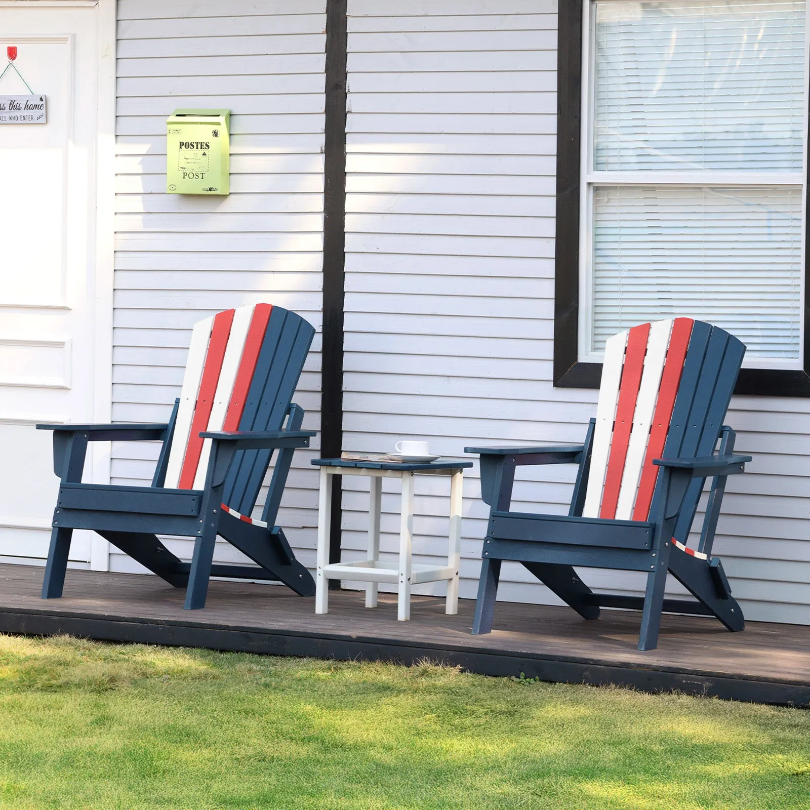 32.3x21.6x37 inch Folding Adirondack Chair