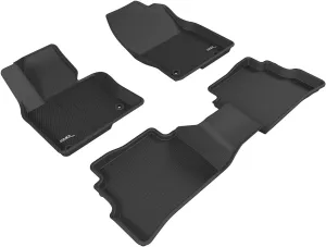 3D MAXpider Custom Fit Kagu Floor Mat (Black) Compatible with Mazda CX-5 2017-2025 - R1 R2