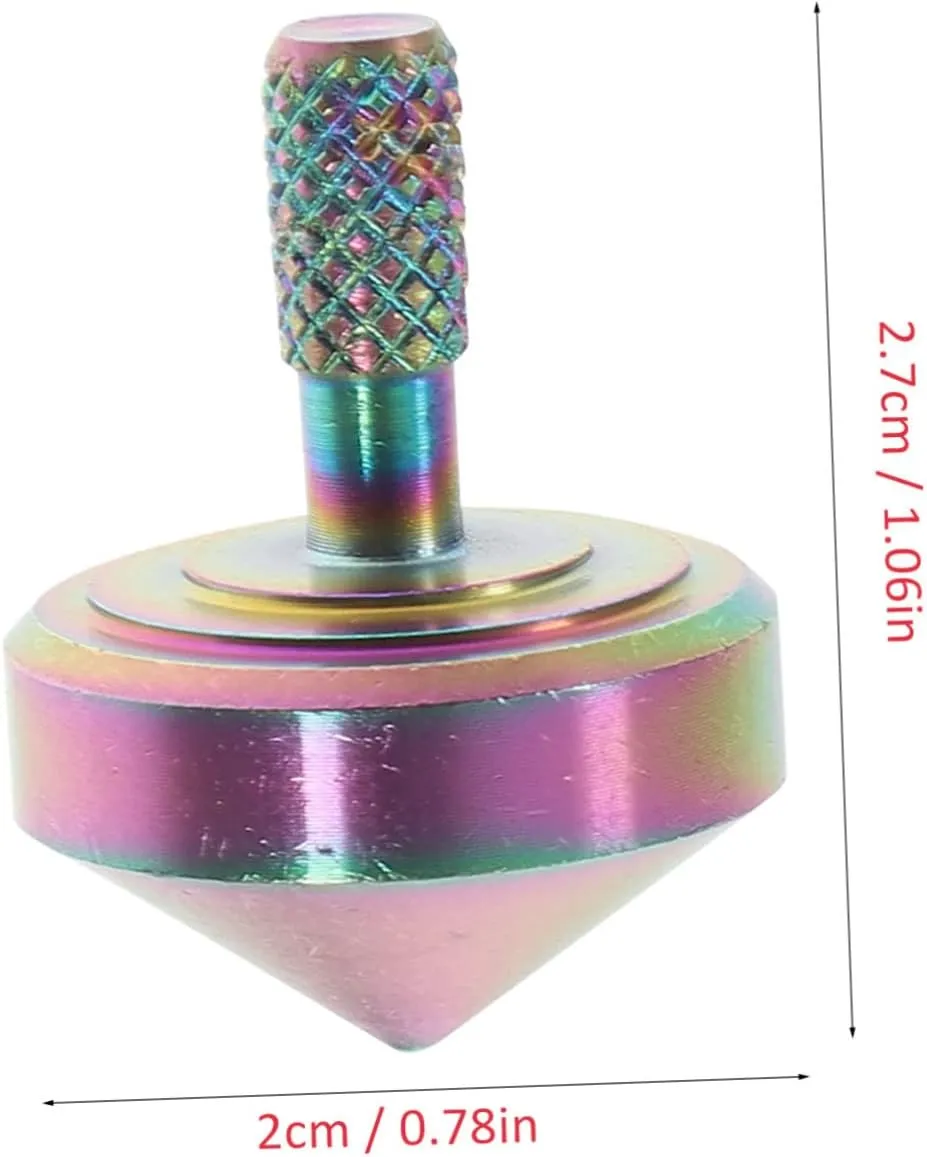 3pcs Top Alloy Gyroscope Desktop Relief Toy for Boys and Girls and Adults Design Compact and Portable for and