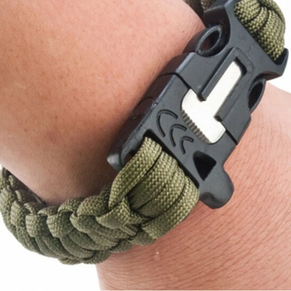4in1 Flint Fire starter paracord