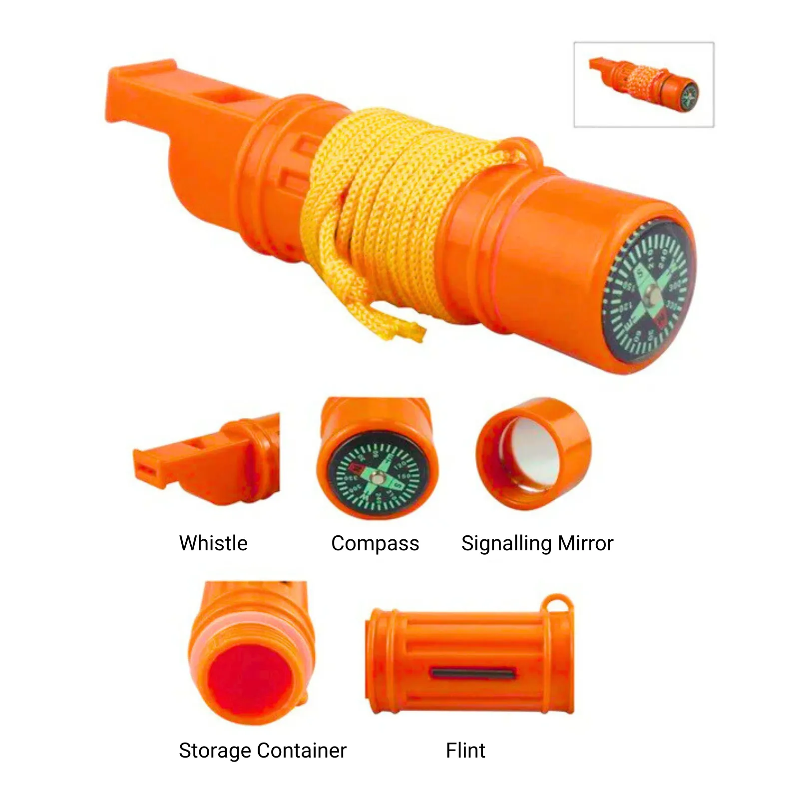 5 In 1 Survival Whistle