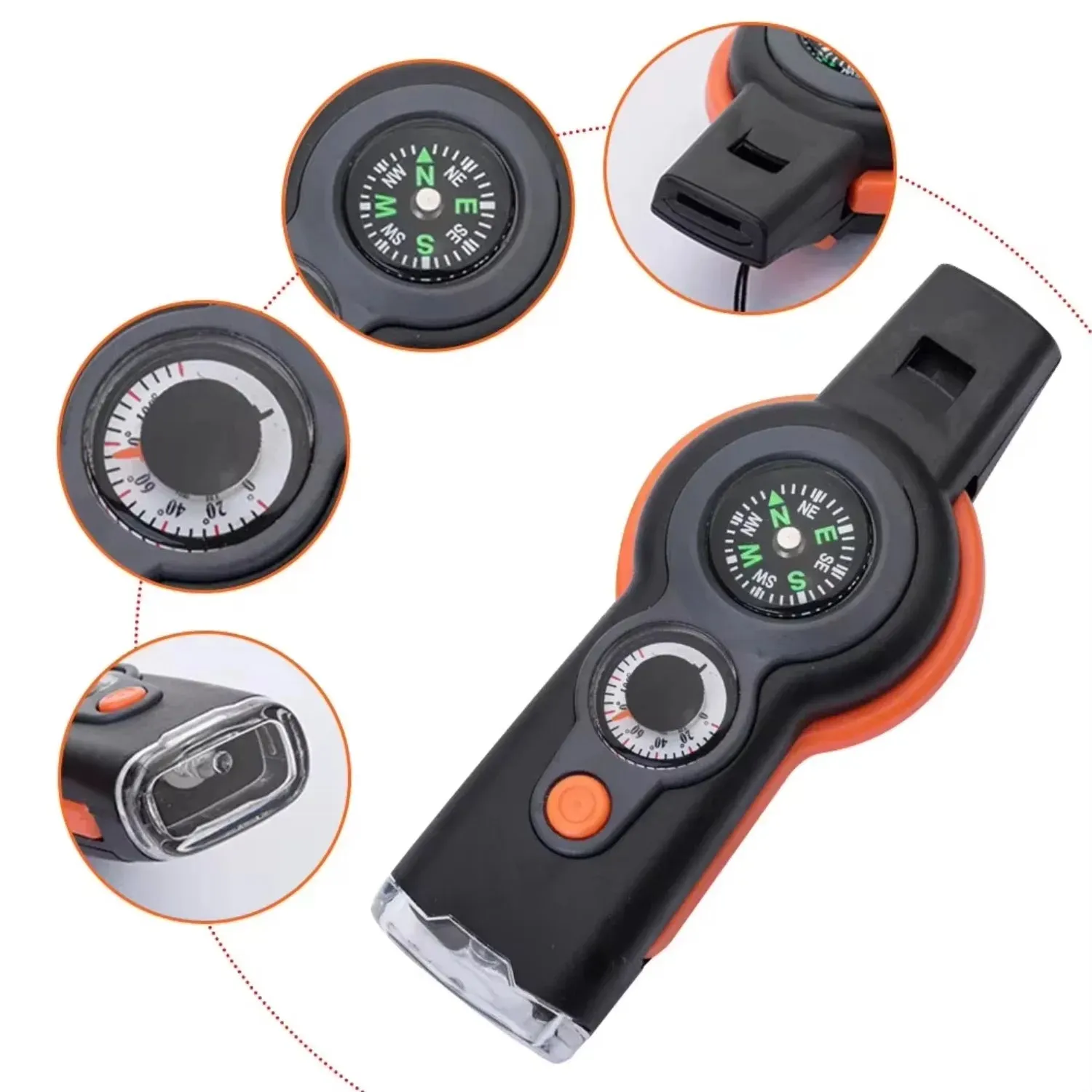 7 in 1 Survival Emergency Tool
