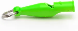 ACME genuine Pro Trialler Gun Dog Whistle no. 212. BPA free plastic. Holds its frequency. Great all-rounder. Good for distance and heavy cover. Disobedient and hard of hearing dogs (Day Glow Green)