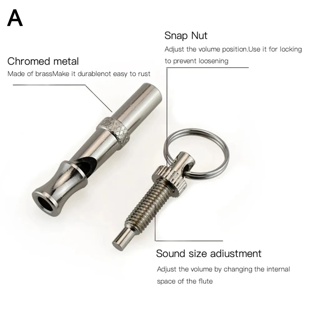 Adjustable Dog Training Whistle Anti Bark Repeller