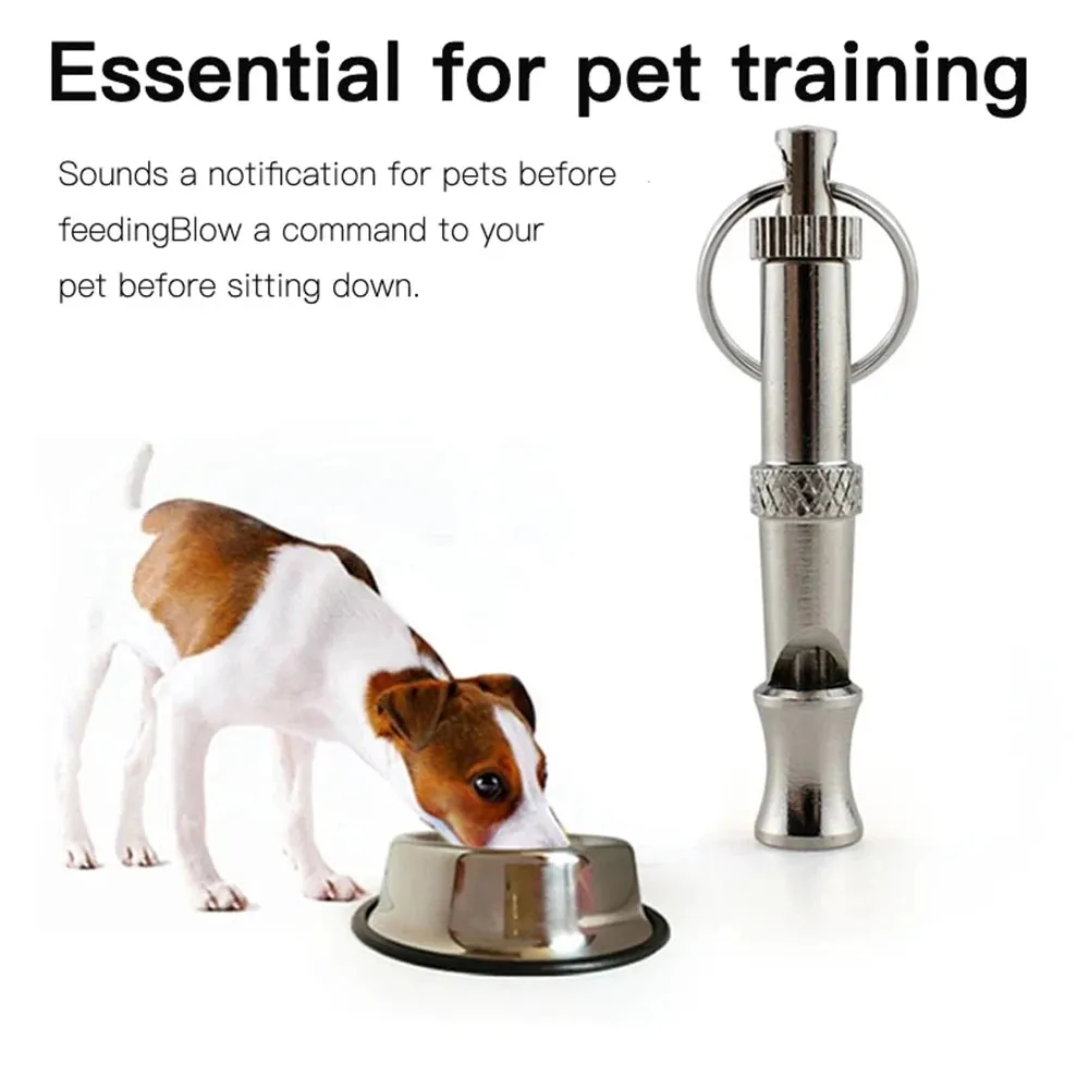 Adjustable Dog Training Whistle Anti Bark Repeller