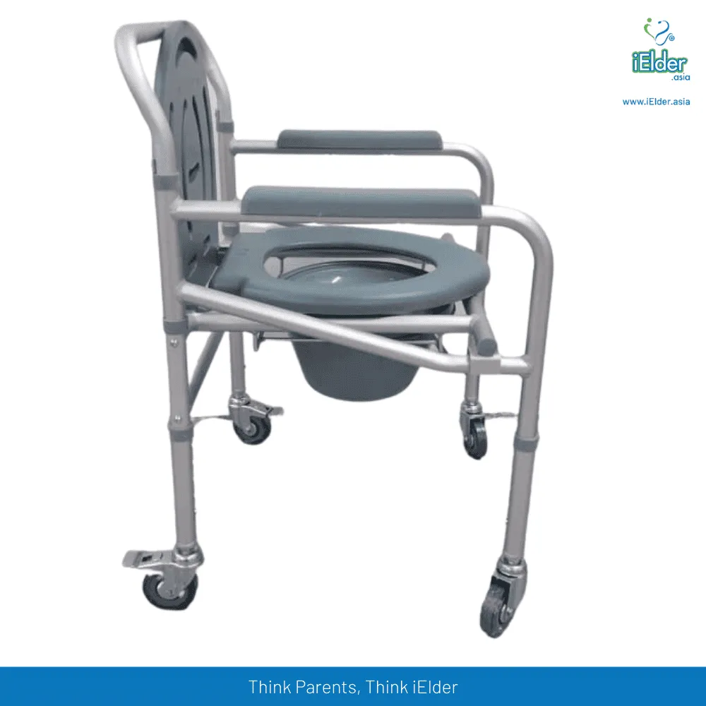 Aluminium Commode Chair Blue | Fair