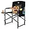 Aluminum Oversized Camping Chair,Lightweight Portable Directors Chair w/ Side Table