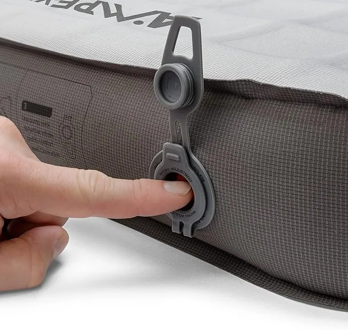 AMPEX Camp Bed Self Inflating | Camping Mattress, Sleeping Pad for Camping, Backpacking, Inflatable Camping Bed for Backpacking Gear (Long/Wide Size)