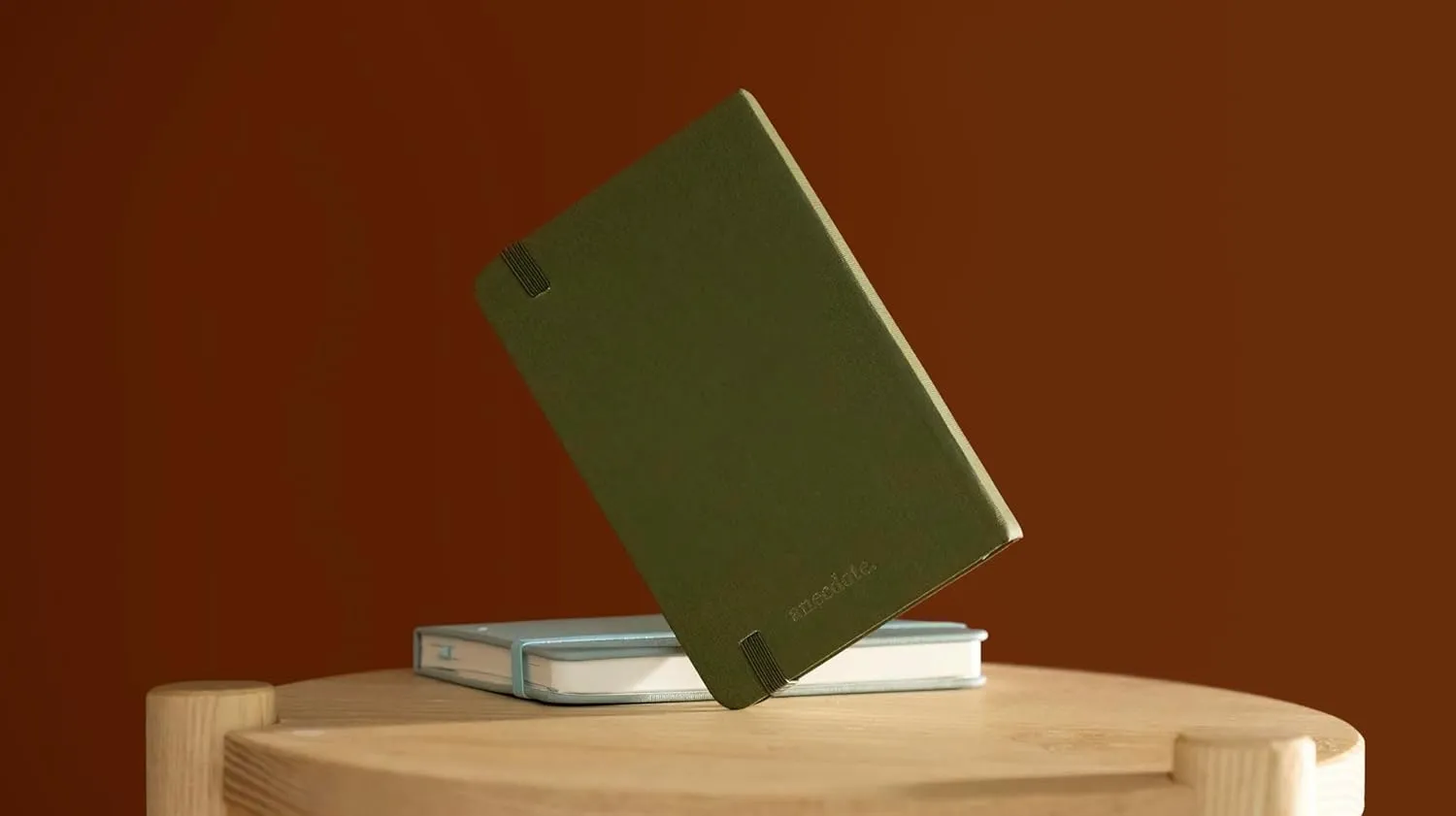 ANECDOTE. Small Notebook (Olive Green)- Premium Quality Pocket Journal for Writing Notes - Compact, Durable, Ideal Travel Journal for Notes & Lists - Expand Your Creative Potential!