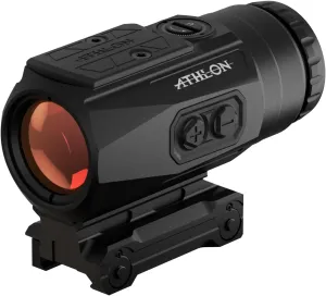 Athlon Optics Midas Flare Red Dot Prism, 1x/3x/5x Magnification, Red & Green Illumination