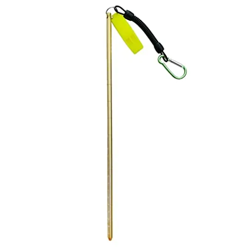 ATORSE Scuba Diving Lobster Stick Pointer Underwater Shaker Noise Maker Golden