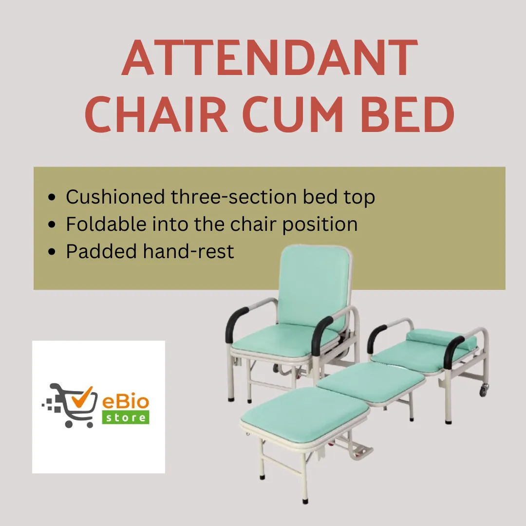 Attendant Chair Cum Bed