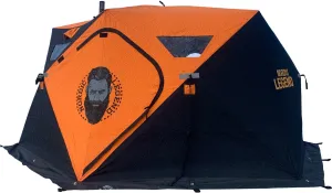 Aurora Series Pop-Up Portable Ice Fishing Shelter (Aurora Lodge 6-8 Person Insulated)