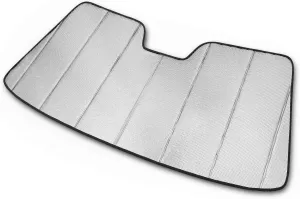 Autotech Park Foldable Sunshade Compatible with 2014-2019 Chevrolet Corvette Coupe, Custom-fit Windshield Sun Shade