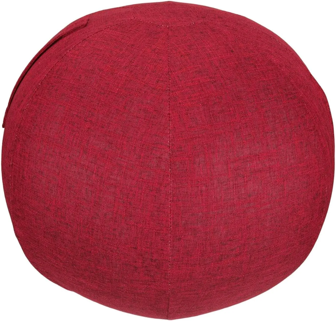 B Baosity Balance Ball Cover, Exercise Ball Cover, Sitting Balls Cover, Yoga Ball Accessories, Foldable Lightweight Yoga Ball Cover Anti Scratch Protective Skin - Red 55cm(Thickened)