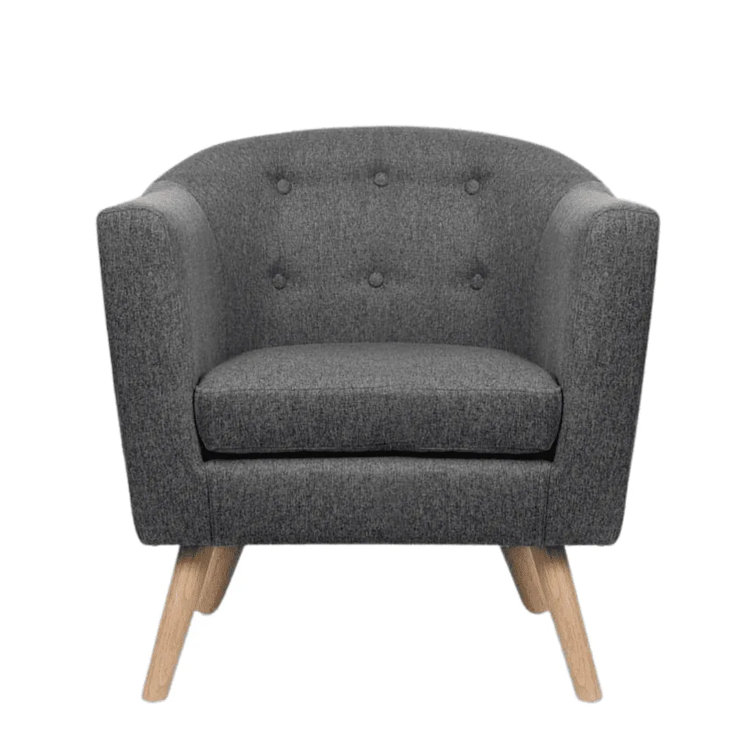 Bandora Fabric Accent Armchairs Sofa