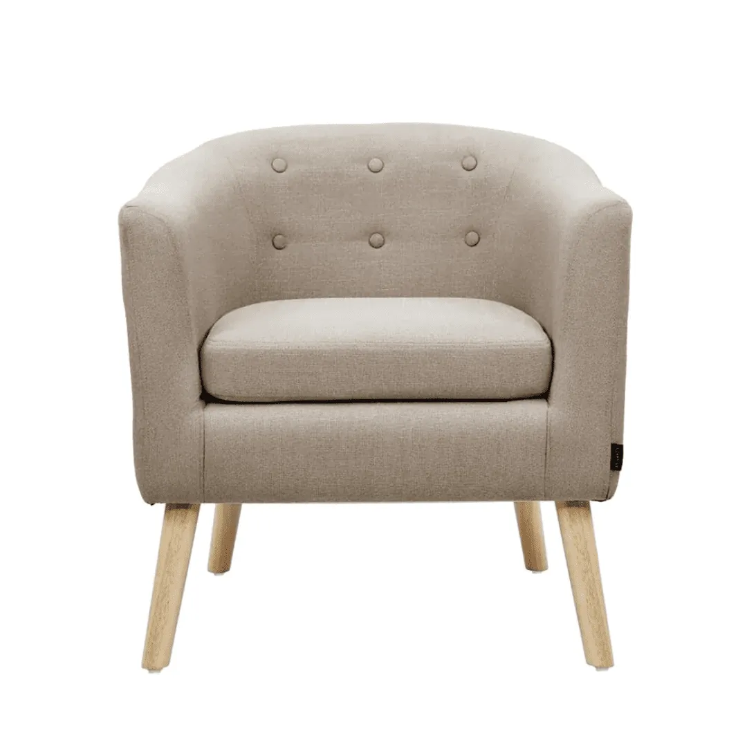 Bandora Fabric Accent Armchairs Sofa