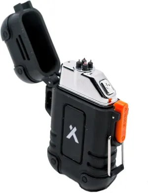 Bear Grylls Plasma Lighter - Windproof and Waterproof Lighter - USB-C Rechargeable, Flameless, Arc Lighter for Camping, Hiking and EDC