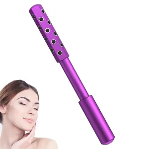 Beauty Sculptor Roller – Uplifting Facial Massager for Skin Firming and Glow, Anti-Aging Face Tool for Daily Skincare Routine, Made of Germanium Alloy with Portable Ergonomic Design(24 Ge Purple,1 PCS