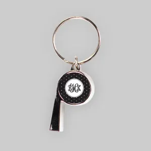 Black and White Polka Dot Whistle