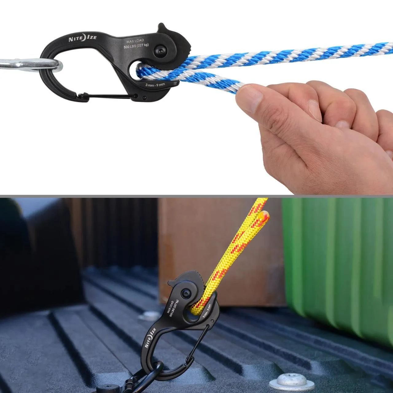 CamJam XT(TM) Aluminum Rope Tightener, black - regular