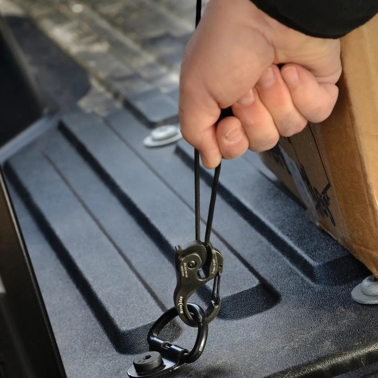 CamJam XT(TM) Aluminum Rope Tightener, black - regular