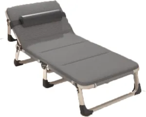 Camping cot Portable Camping Cot Space-Saving Adjustable 4-Position Folding Cot for Office Nap and Home Lounging Eight-Leg Support Folding cot