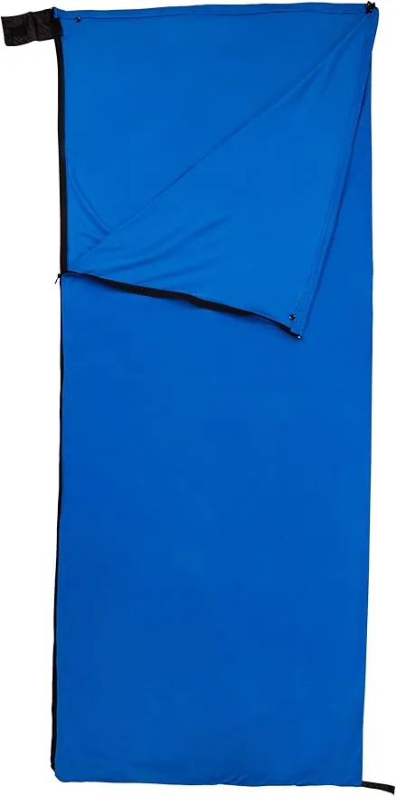 Camping Sleeping Bag Liner - Ultralight Warm Sleeping Bag Liner - Lightweight Compact Sleeping Bags For Adults - Zippered Rectangle Sleeping Bag Liner - Outdoor Sleepingbag Liners - Camp Accessories