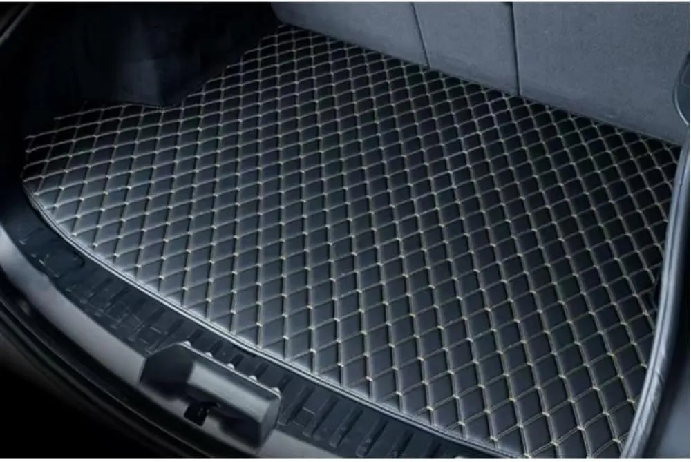 Car Trunk Mat for Suzuki Vitra 2016-2023 Trunk Liner Car Trunk Mat Protector Waterproof Scratch Resistant Car Cargo Protection Pallet Mat,Black
