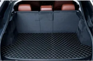 Car Trunk Mat for Suzuki Vitra 2016-2023 Trunk Liner Car Trunk Mat Protector Waterproof Scratch Resistant Car Cargo Protection Pallet Mat,Black