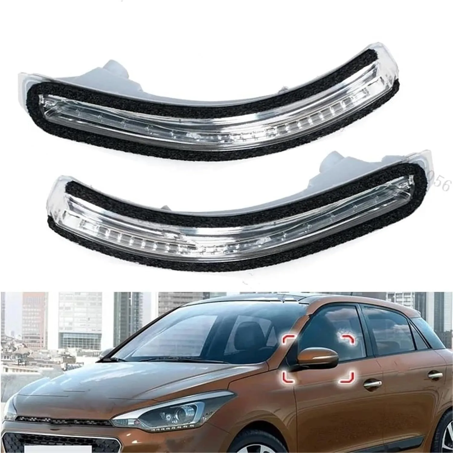 Car Turn Signal Light for Hyundai for I20 GB IB 2016 2017 2018 87624-C8000 Mirror Indicator Light