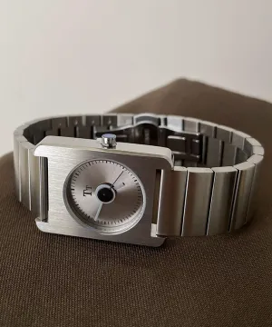 Casual Silk Stainless Steel Square Waterproof Watches