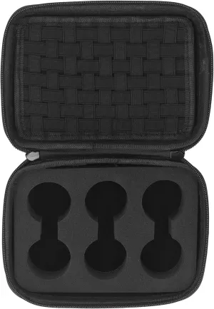 Club Accessories Case, EVA Multi Compartment Holds 6 Balls Shock Proof Anti Collision Easy to Clean Lightweight Accessories Bag for Outdoor