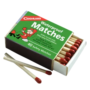 COGHLANS MATCHES WATERPROOF PACK OF 4