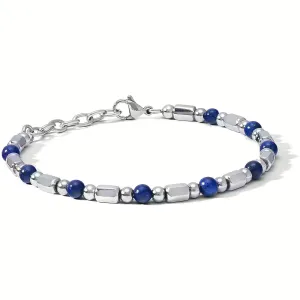 Comete Bracelet District Steel Aate Blue Ubr 1195