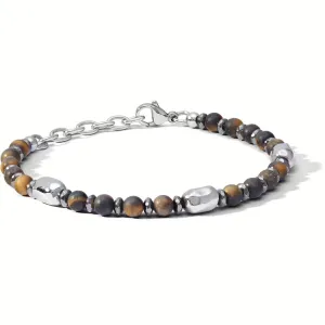 Comete District Bracelet Steel eye of Tigre Ubr 1209