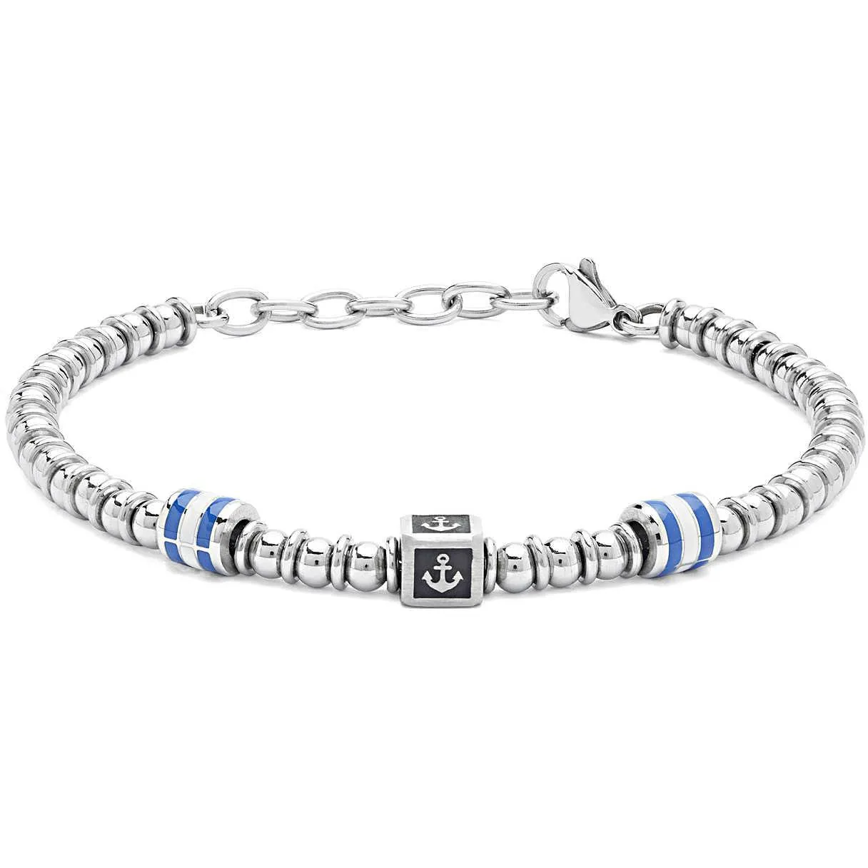 Comete navy bracelet 21cm nail polish steel ubr 984