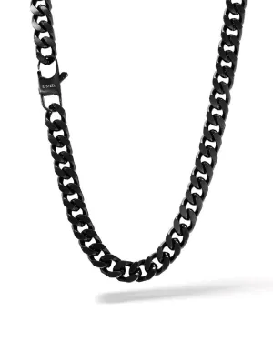Comete necklace Colypy Grove Steel Finish Pvd Black Ugl 725