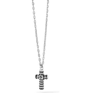 Comete series Royal Steel and Steel Steel Pvd Black Zircon Ugl 691