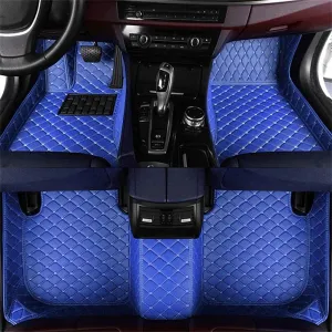 Customized Car Mats are Suitable for Borgward BX5 / 2017-2020 Year Waterproof Lining Full Set of Environmentally Friendly Flooring (Beige,BX5 / 2017-2020 Year)