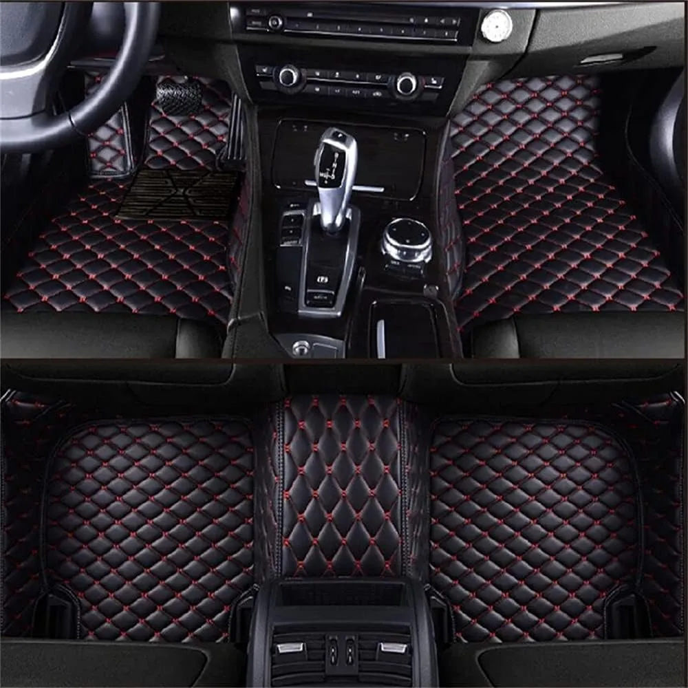 Customized Car Mats are Suitable for Borgward BX5 / 2017-2020 Year Waterproof Lining Full Set of Environmentally Friendly Flooring (Beige,BX5 / 2017-2020 Year)