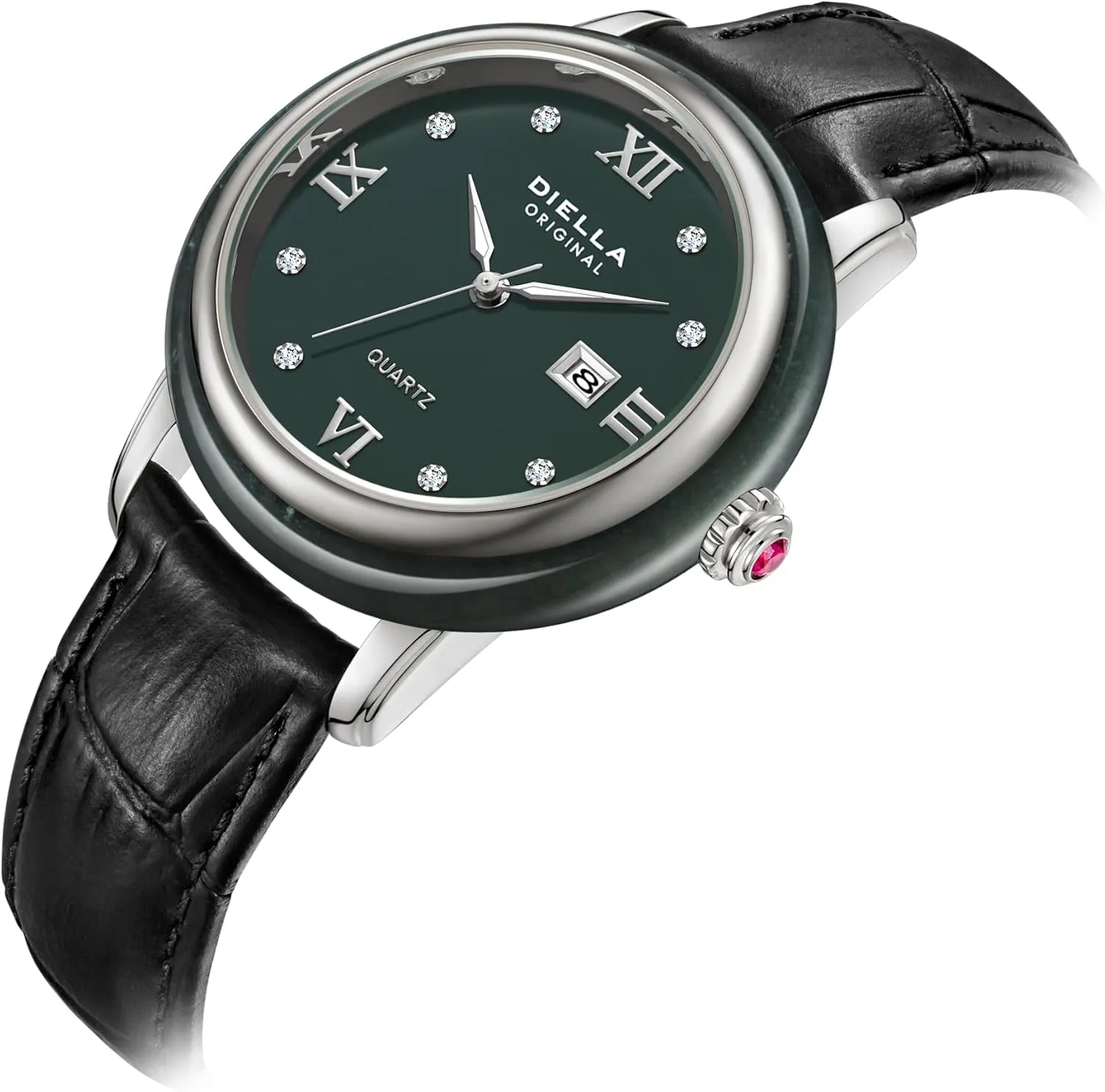 Diella Luxury Watches for Men and Women with Japanese Quartz Movement,Date Luminous, Waterproof