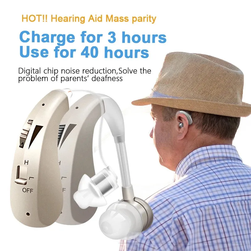 Digital Hearing Aids Rechargeable Hearing Aid High Power Sound Amplifier