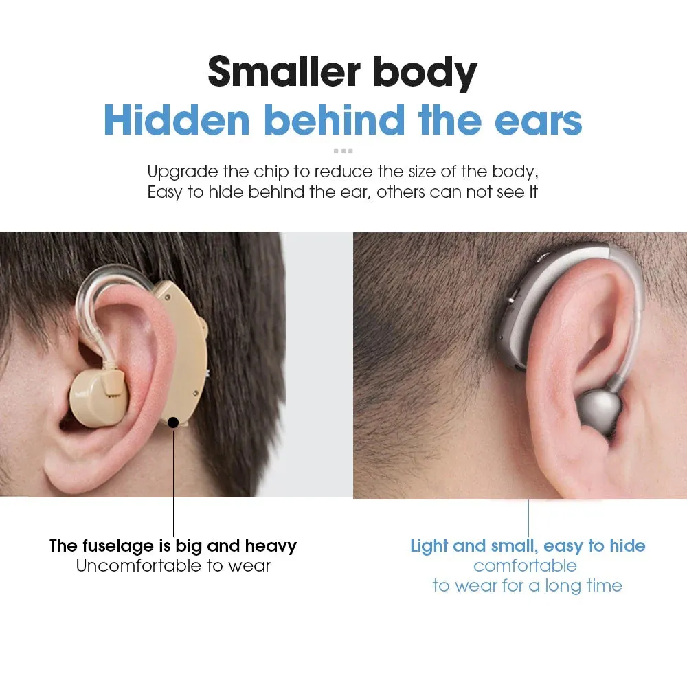 Digital Hearing Aids Rechargeable Hearing Aid High Power Sound Amplifier